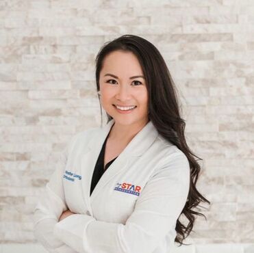 Portrait photo of orthodontist in Katy and Houston Dr Heather Luong DDS MBA 